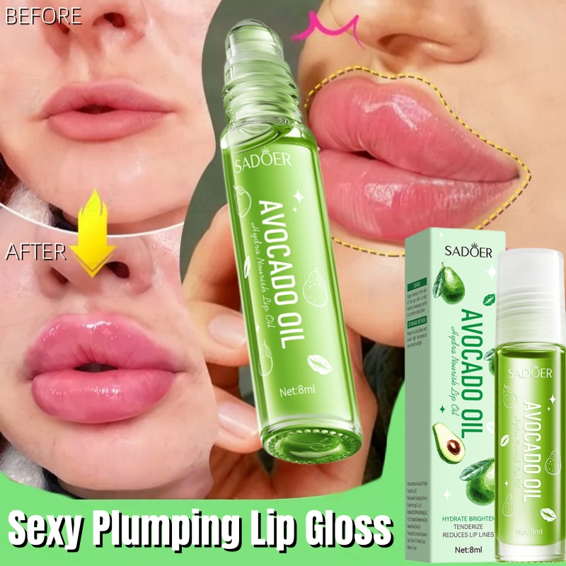 Lip Gloss Plumping - زيت أساسي لتكبير الشفاه، ملمع شفاه
