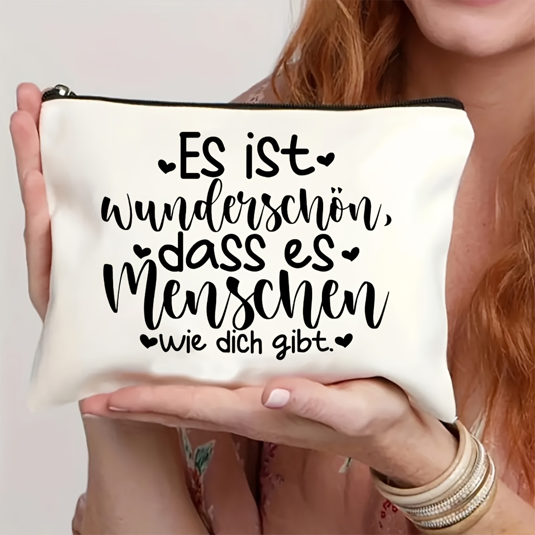 Makeup Is Beauty Quotes - حقيبة مكياج بتصميم 