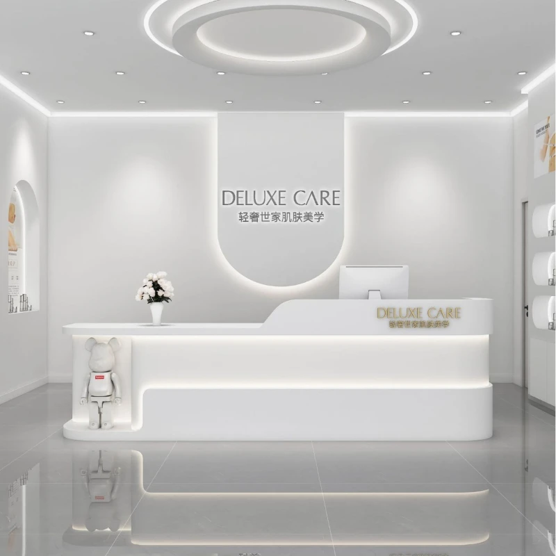 Beauty Makeup Institute - # طاولة مكياج عصرية، منصة استقبال