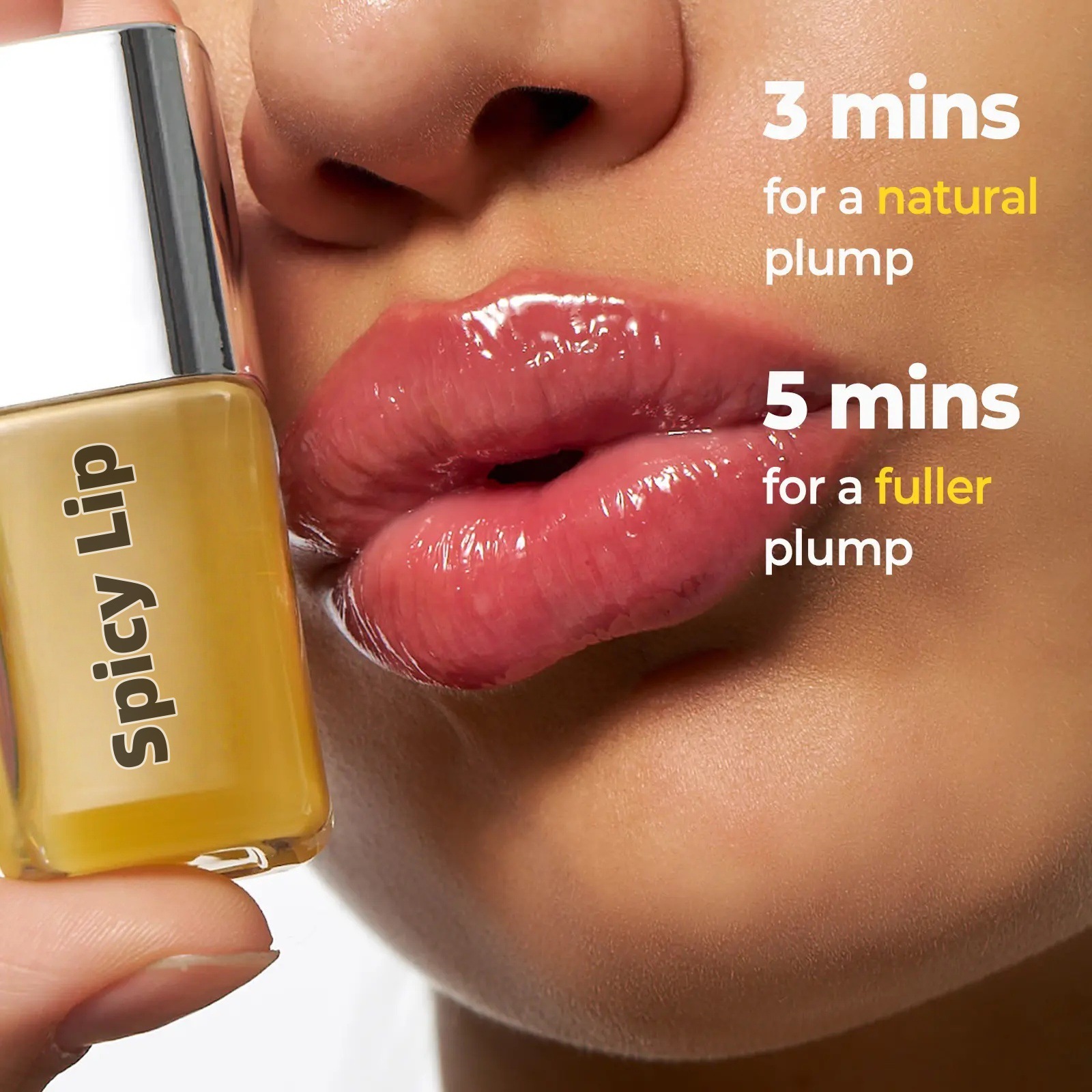Lip Gloss Plumping - ملمع شفاه حار لتكبير الشفاه وزيادة