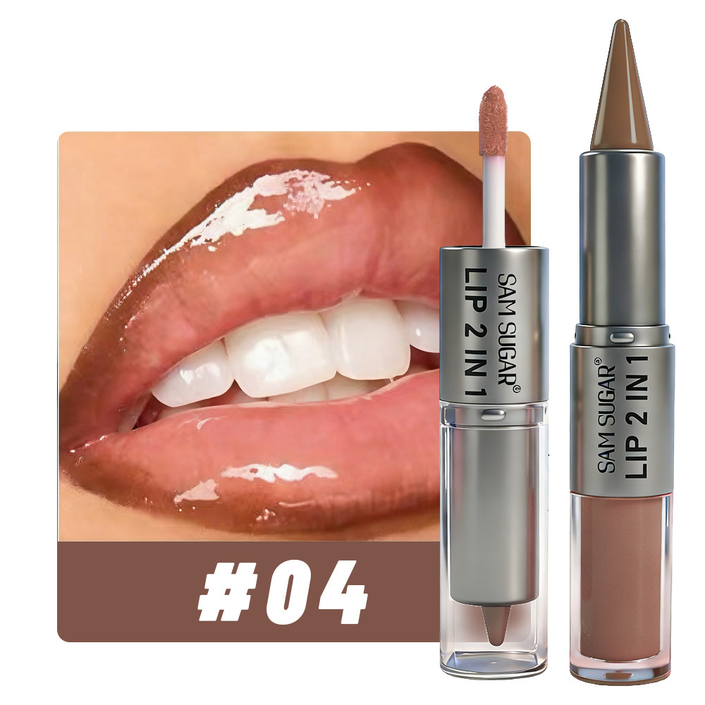 Lip Gloss Plumping - قلم تحديد الشفاه وملمع الشفاه 2
