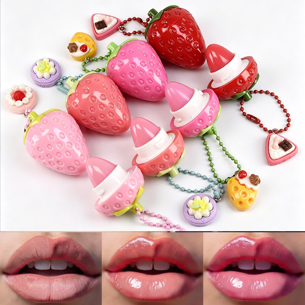 لطيف الشفاه بلسم الفراولة التج - مراجعة Lip Gloss Plumping وسعره