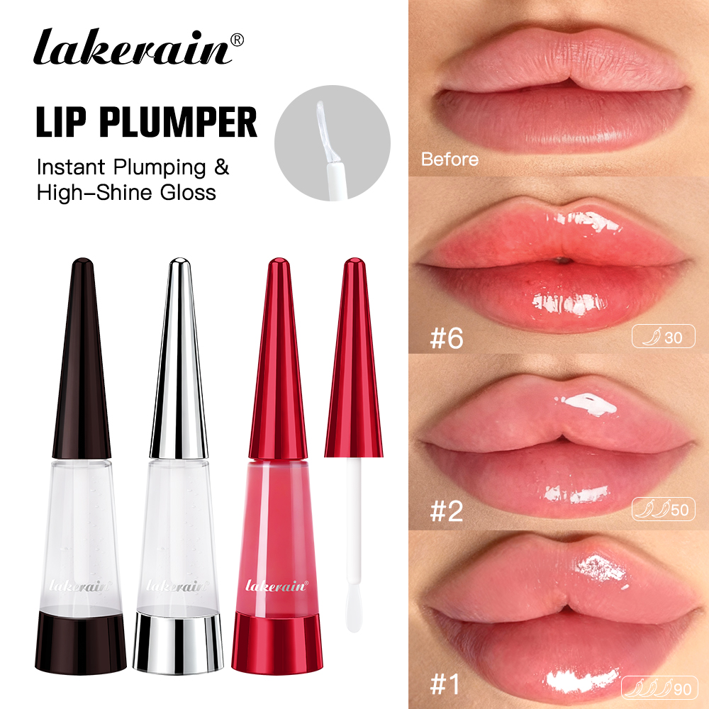 Lakerain Lip Plumper ترطيب عمي - مراجعة Lip Gloss Plumping وسعره