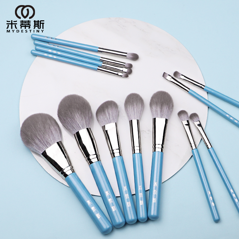 MyDestiny Blue Iris 13 قطعة مج - مراجعة My Beauty Makeup Set وسعره