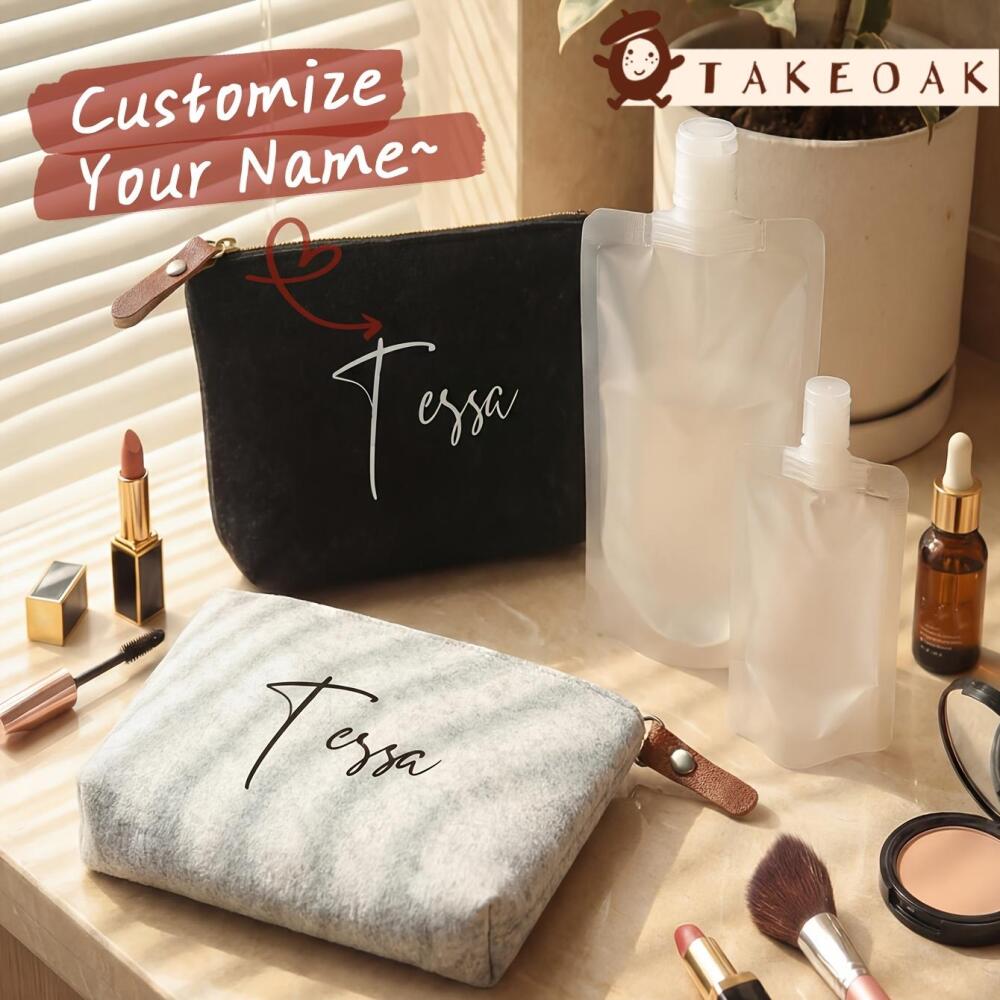 حقيبة مستحضرات تجميل مخملية مخ - مراجعة Beauty Makeup Names وسعره